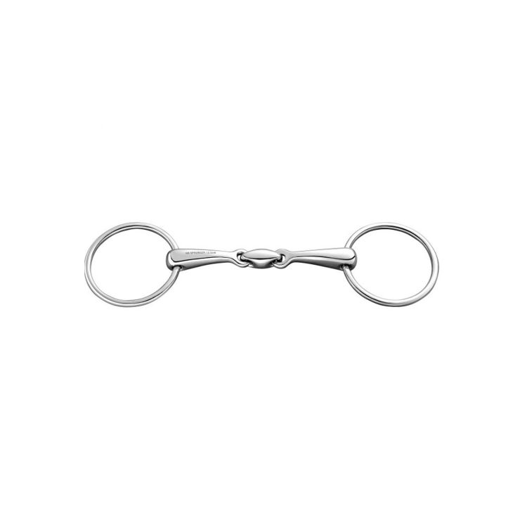 LOOSE RG. SNAFFLE ST.ST. 16MM DBL.J. W. 55MM ST.ST. RG.