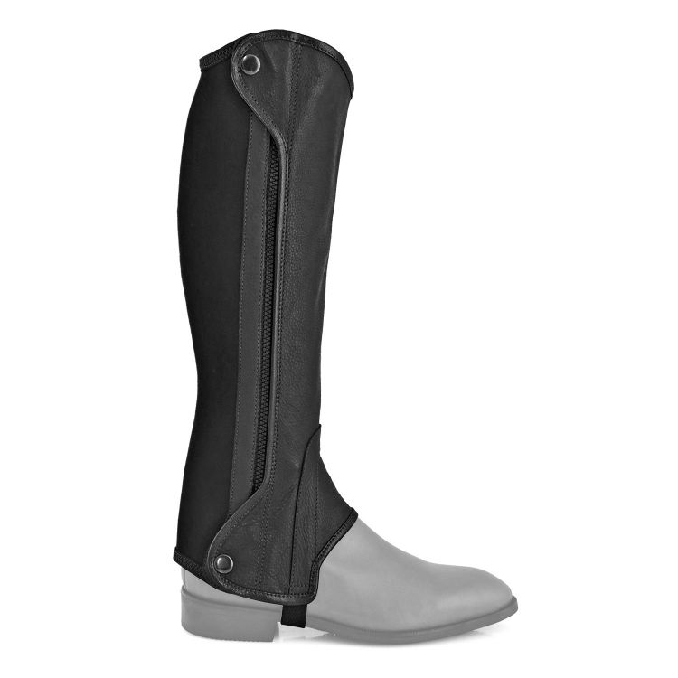 CHESTER LEATHER MINI-CHAPS