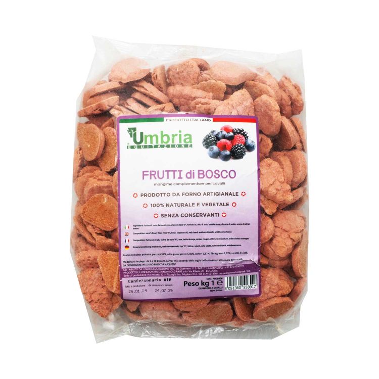 BERRIES HORSES CRUNCHIES (930 GR)