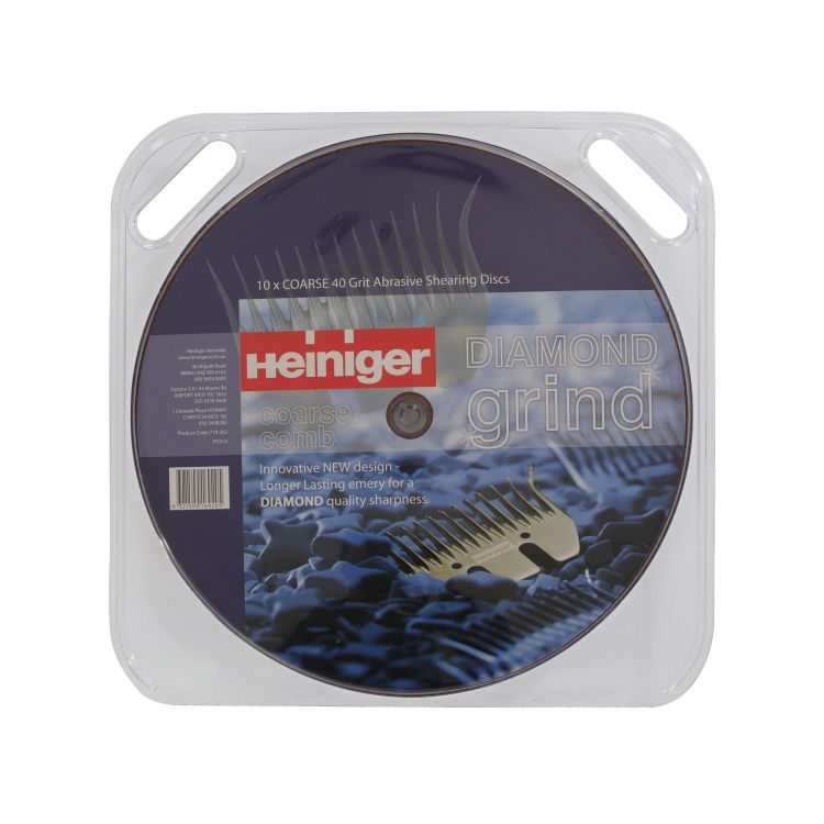 EMERY PAPER COARSE 40 GRIT ( COMBS), BLISTER PACK 10 PCS