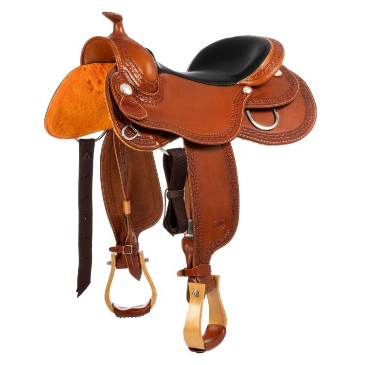 Sella Westwood Basic small butterfly border #30 cognac