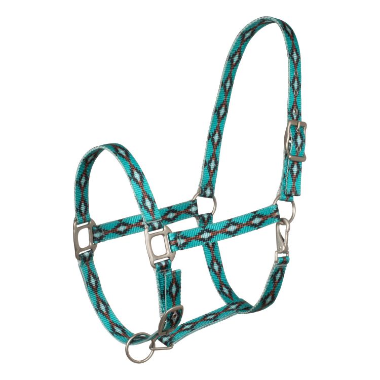 Navajo design nylon halter