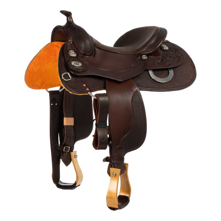 Selle Westwood classic reining big butterfly dark brown