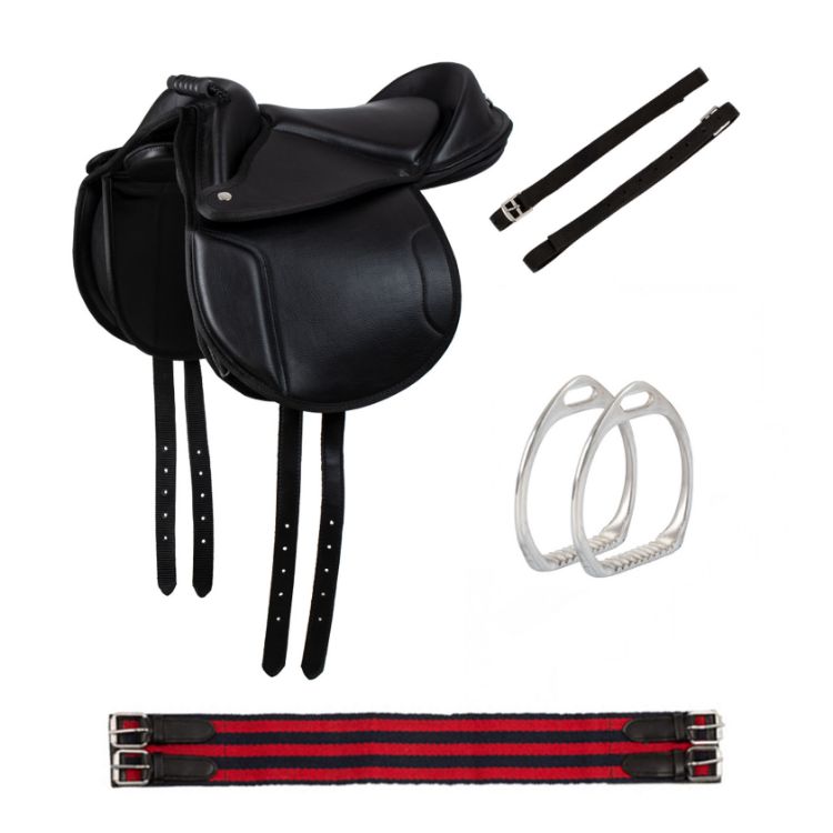 SHETLAND PONY COMPLETE SADDLE WITH HANDLE