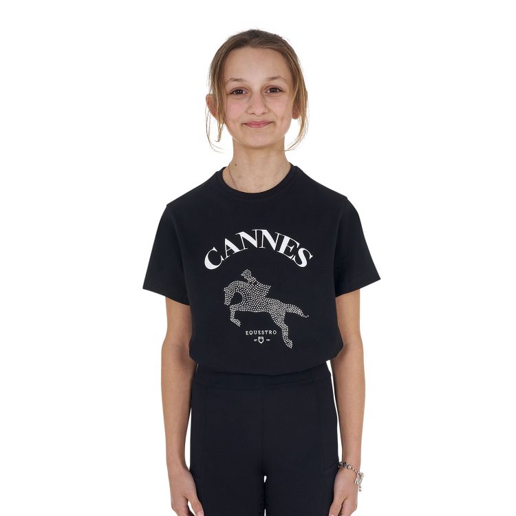 GIRL'S CANNES COTTON T-SHIRT