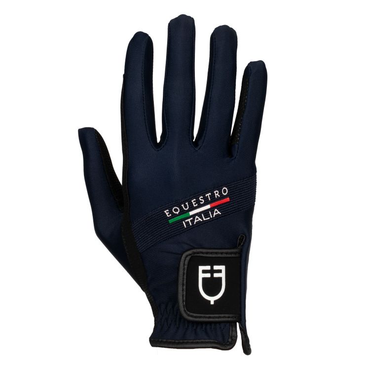 Gloves in technical fabric Equestro X FISE