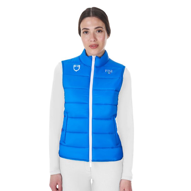 Women's slim fit vest Equestro X FISE