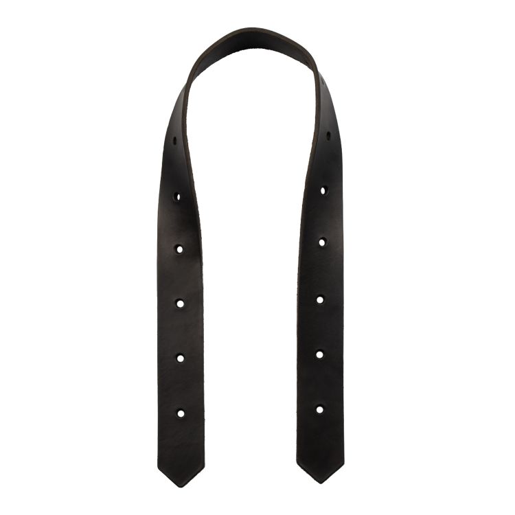 Western leather short girth straps