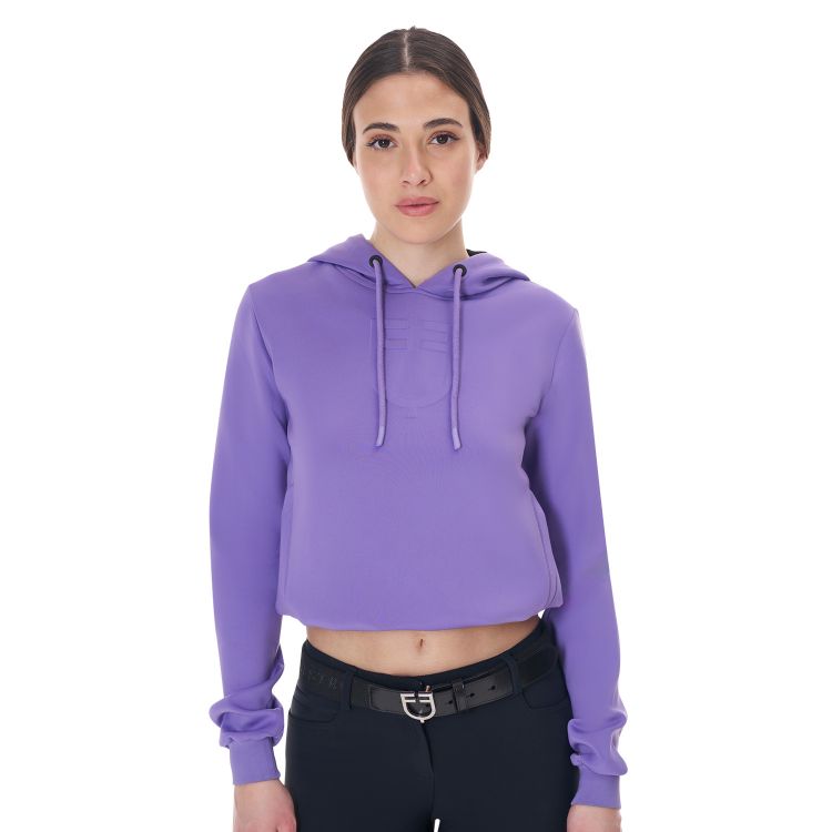 Women's cut out hoodie
