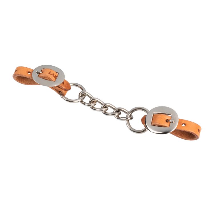 CURB STRAP NICKEL FITTING