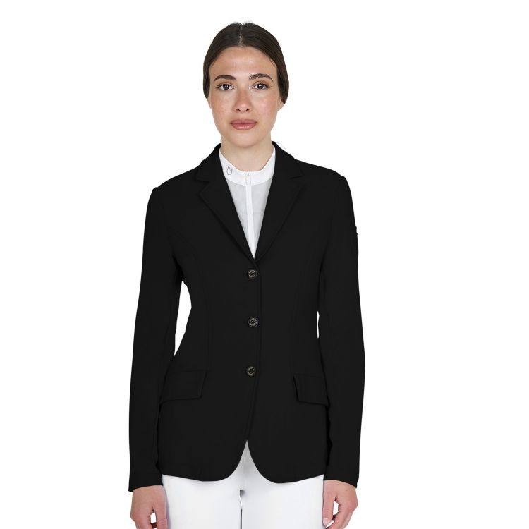 Women's competition jacket with embossed logo