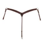 Western leather breastplate