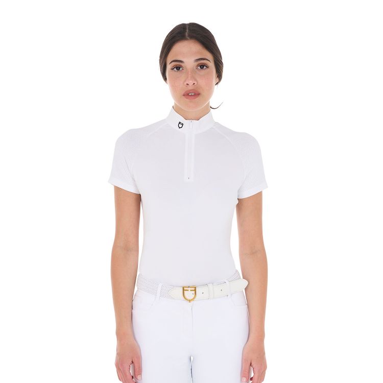 Women's slim fit stretch competition polo shirt