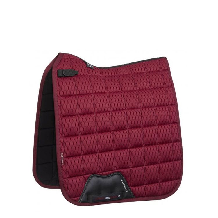 LEMIEUX CARBON MESH AIR DRESSAGE SQUARE MULBERRY LARGE