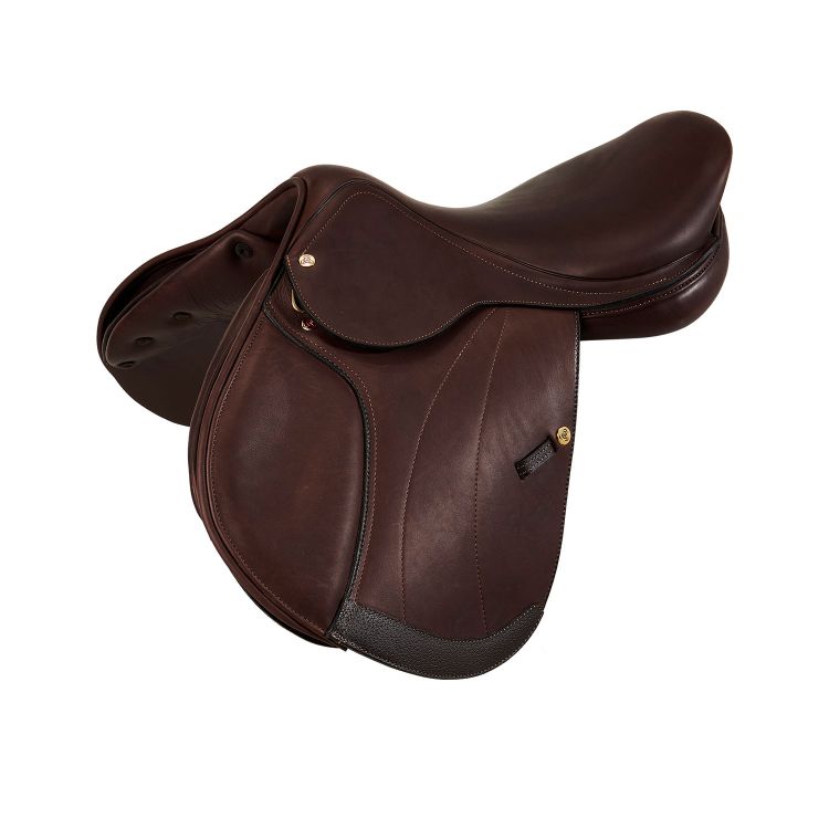 Firenze jumping saddle wooden tree double leather