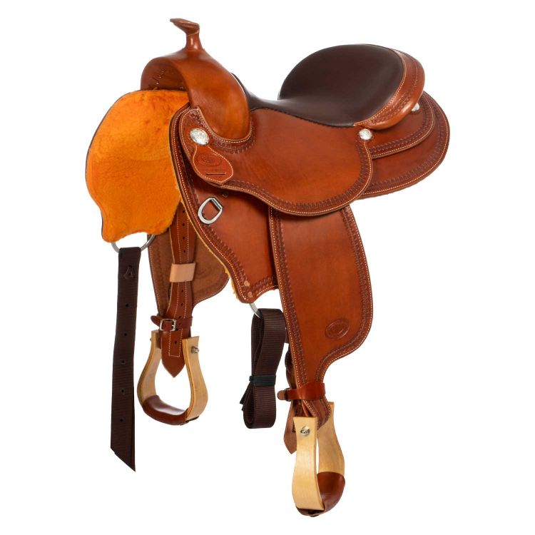 Westwood Basic all round low girthing border #2 cognac saddle