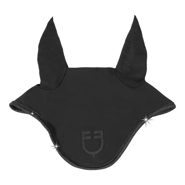 Universe fly veil in technical fabric and sparkling details