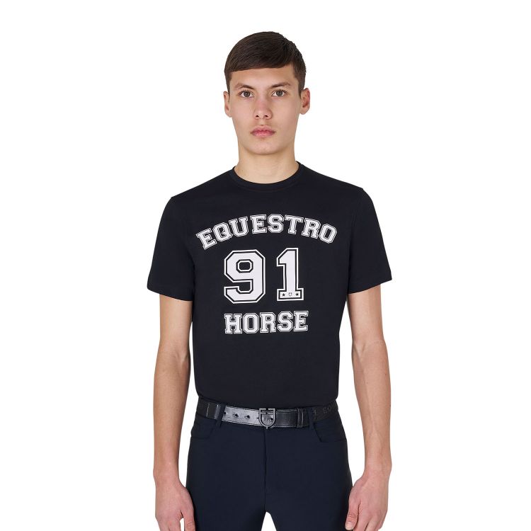 Men's Horse Club cotton T-shirt