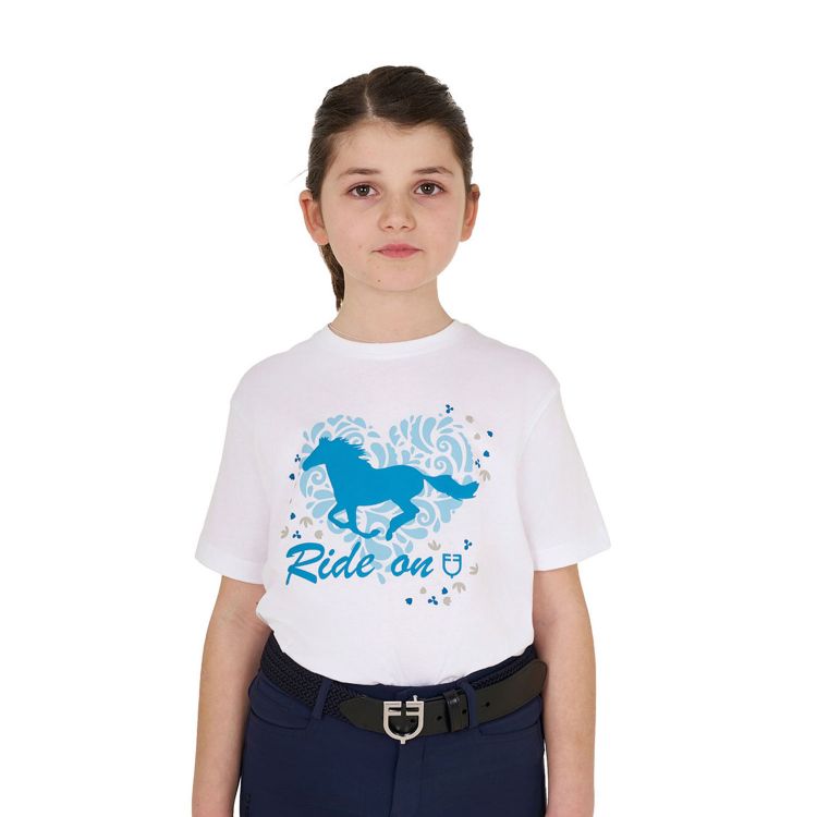 Girls' Ride On cotton T-shirt