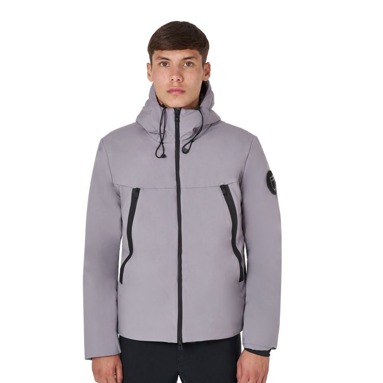 Men's waterproof and windproof jacket in nylon