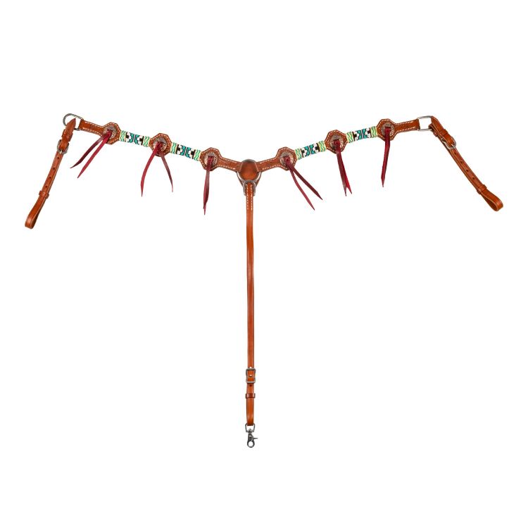 BLUE STAR WESTERN BREASTCOLLAR