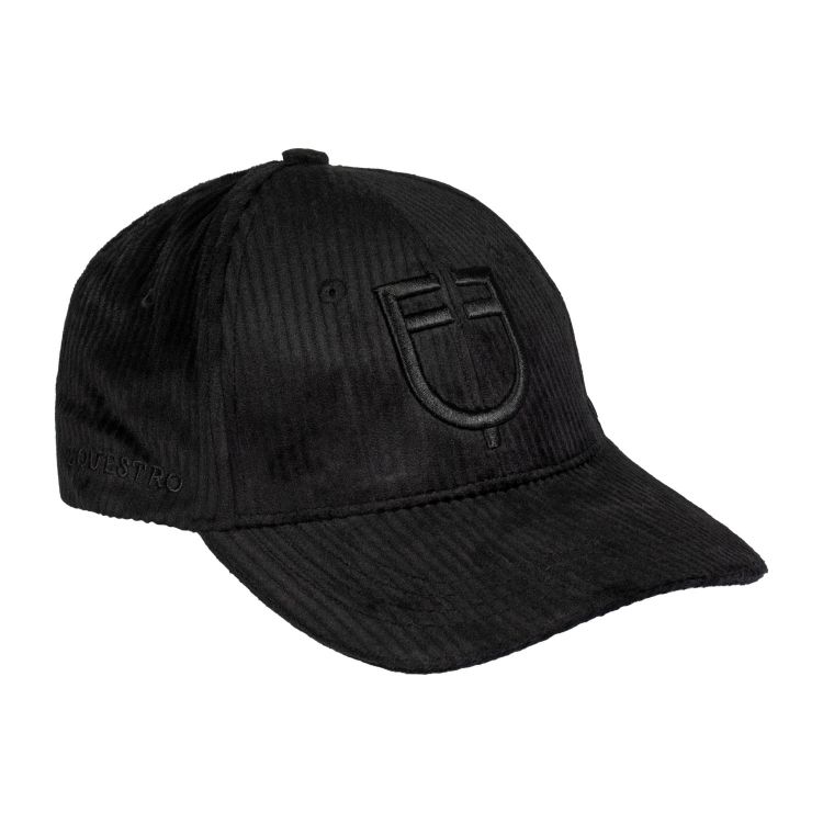Unisex baseball cap in velvet-like fabric