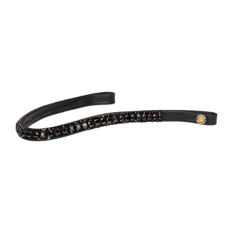 Triple Crystal Row Browband