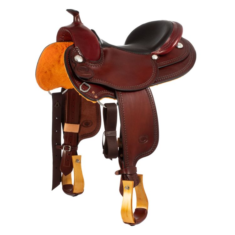 Westwood Basic all round border #2 burgundy saddle