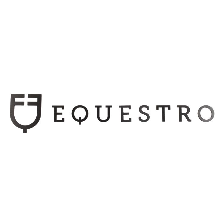 EQUESTRO EXTENDED LOGO PRESPACED ON THE WALL h 20cm