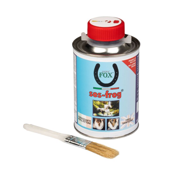 SOS-FROG JAR WITH BRUSH (500 ML)